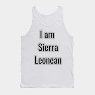 Country - I am Sierra Leonean Tank Top